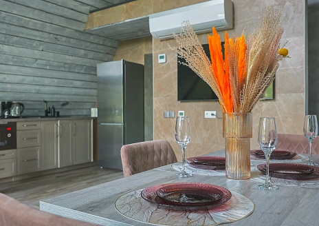  A-Frame № 15 с камином, кондиционером и террасой рис.25