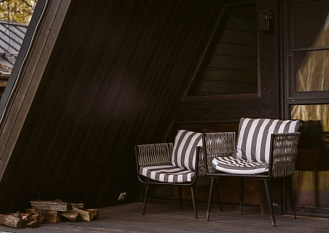  A-Frame №21 с камином, кондиционером и террасой рис.13