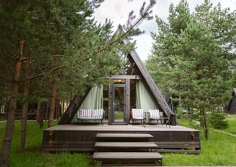  A-Frame №14 с купелью и кондиционером рис.31