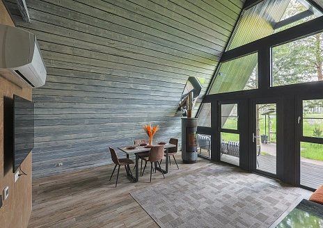  A-Frame № 15 с камином, кондиционером и террасой рис.28