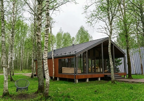  BarnHouse №22 с кондиционером и камином рис.37