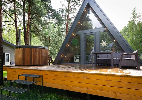  A-Frame №5 с купелью рис.1