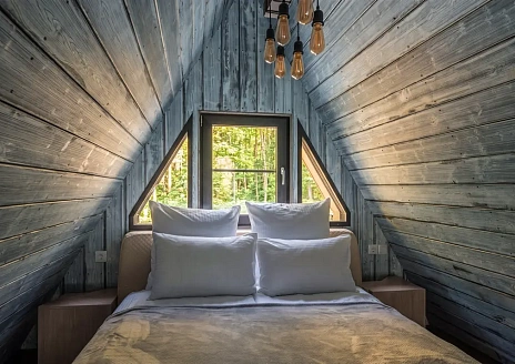  A-Frame №21 с камином, кондиционером и террасой рис.6