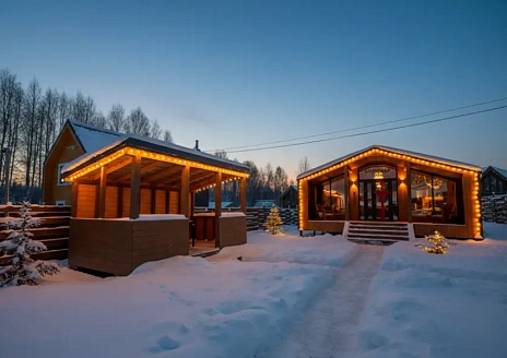  Barnhouse VIP 1 с купелью рис.12