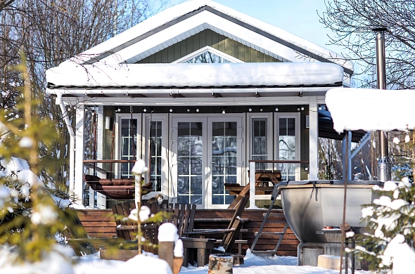 База отдыха А у реки рис.11