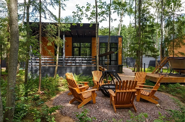 Гостевой дом Black Village Семейный рис.19
