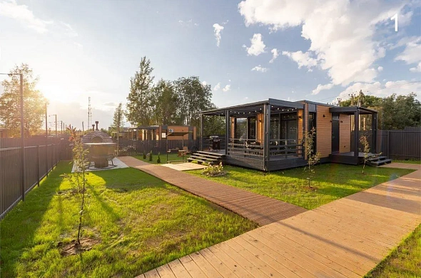 Гостевой дом Black Village Семейный рис.7