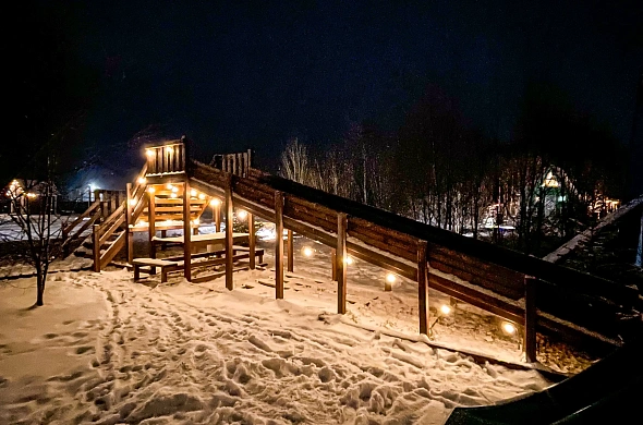 База отдыха А у реки рис.72