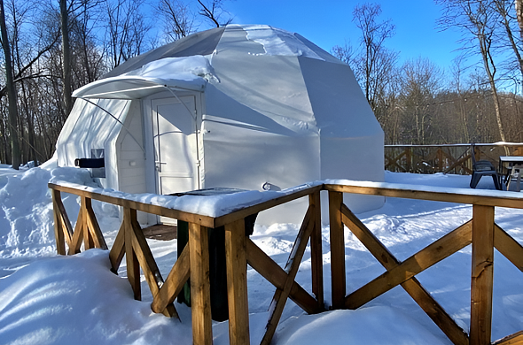 Гостиница Глэмпинг Клевер рис.1