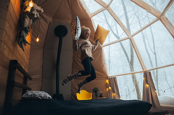 Гостиница Глэмпинг Клевер рис.3