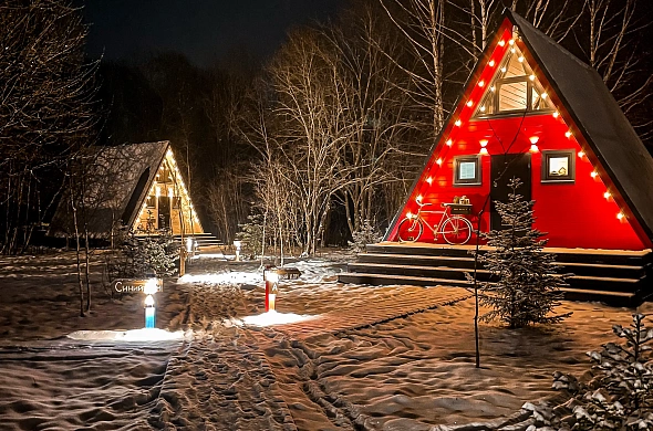 База отдыха А у реки рис.69