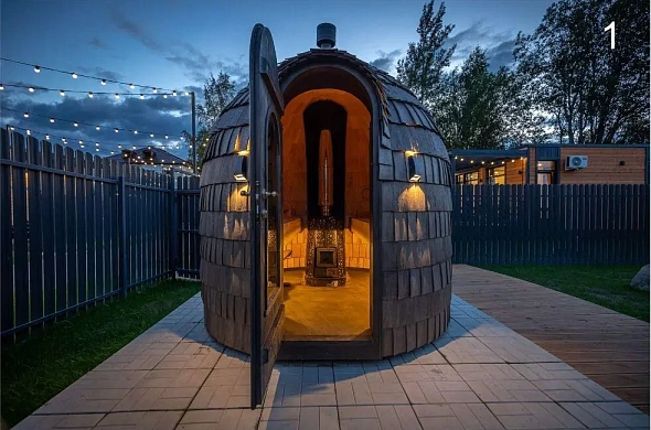 Гостевой дом Black Village Семейный рис.16